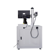 Portable Spherical Cylinder Marking Metal Surface Marking 20W 30W 50Watt Deep Marking Machine 300*300 Format